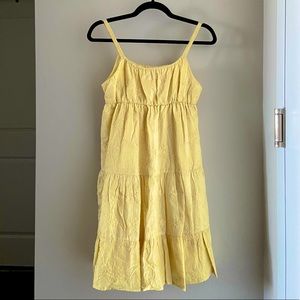 Tiered Yellow Sundress